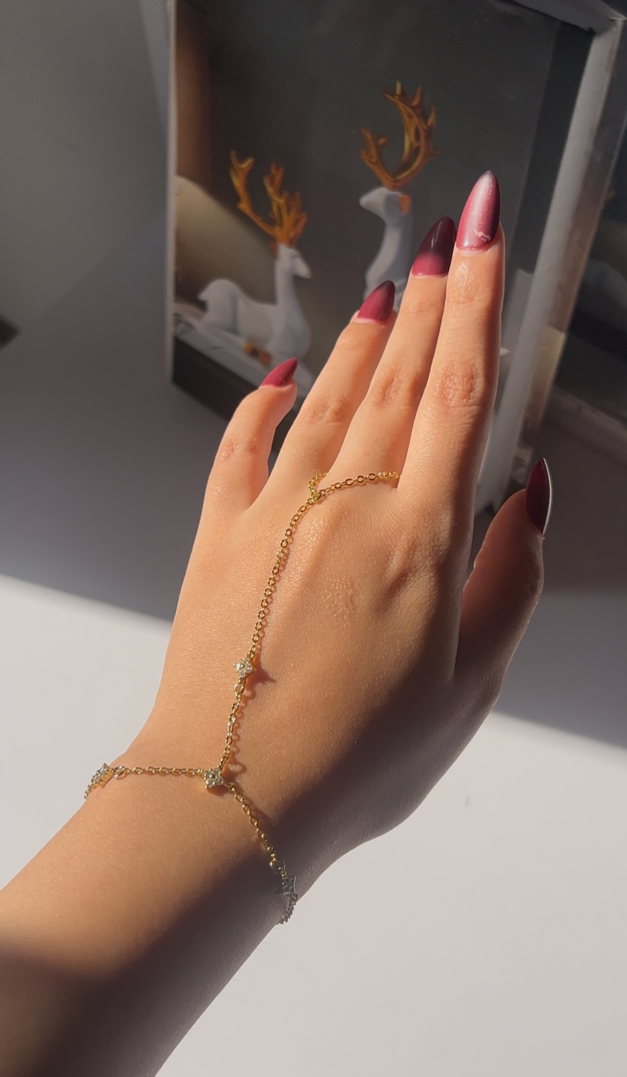 Sparkly Hand Chain
