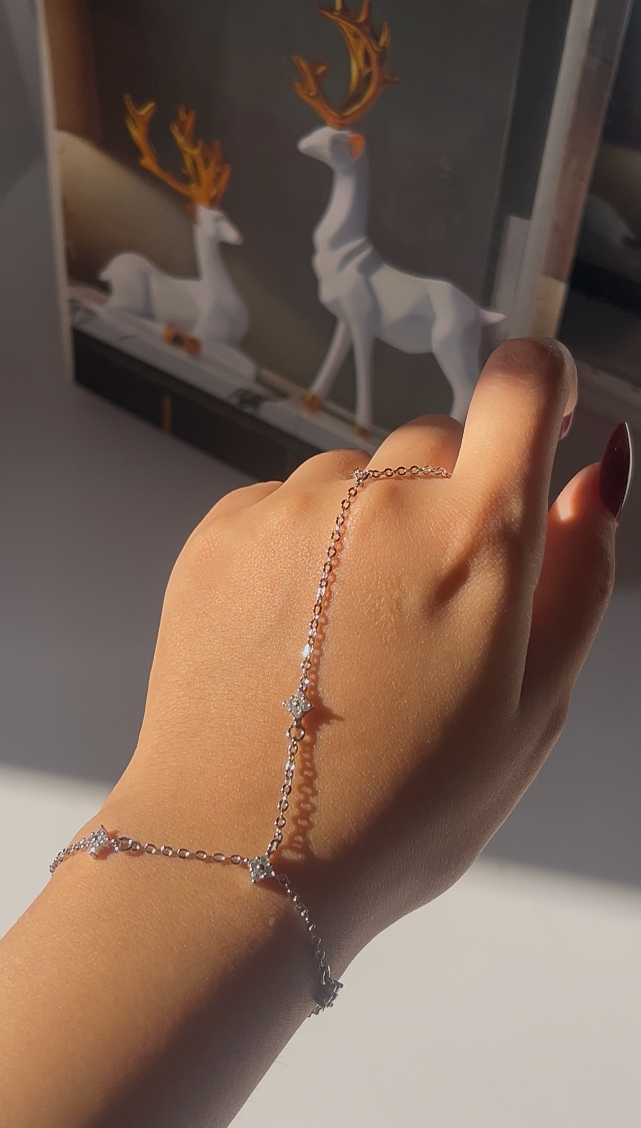Sparkly Hand Chain