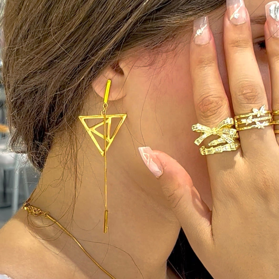 Luxe drops Earring